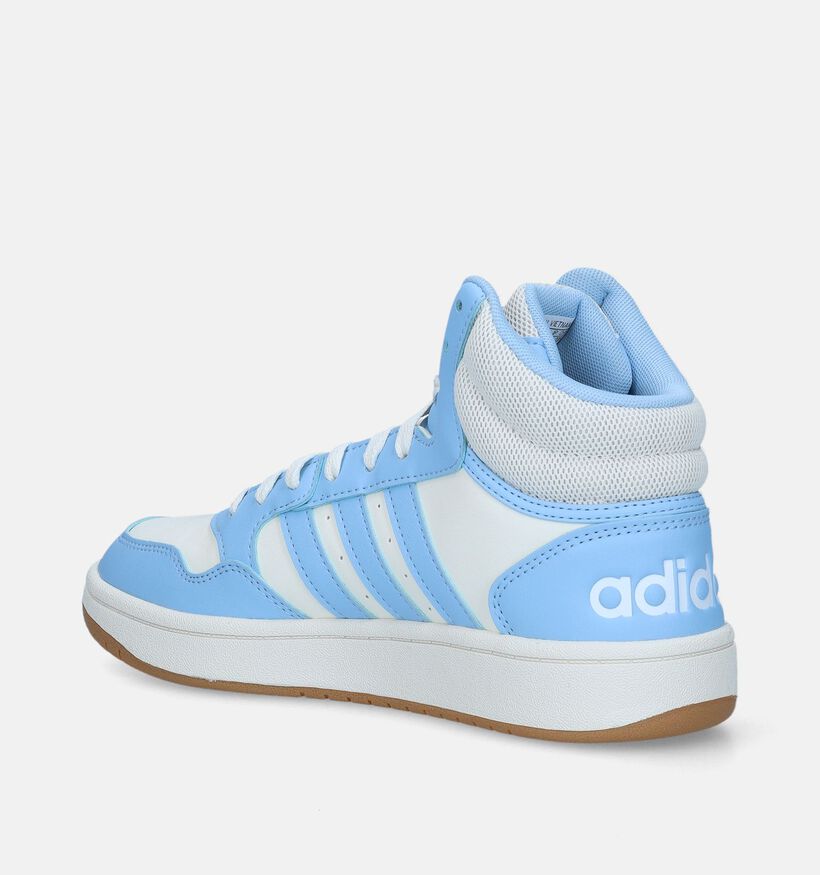 adidas Hoops 3.0 MID Baskets en Bleu pour femmes (343339) - pour semelles orthopédiques