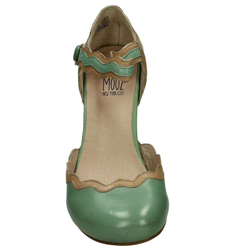 Pumps met Bandje Miz Mooz Muntgroen, , pdp