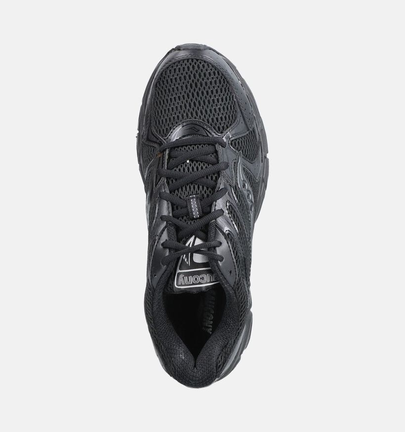 Saucony Ride Millenium Zwarte Sneakers voor heren (376422) - geschikt voor steunzolen