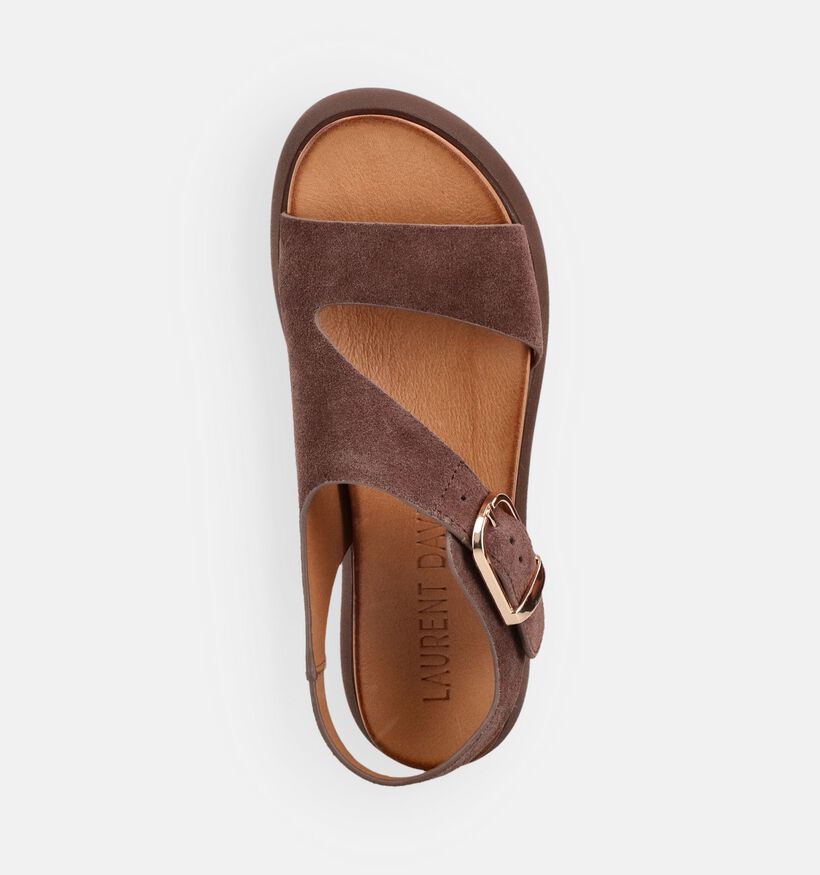 Laurent David Sandales en Marron pour femmes (373614)