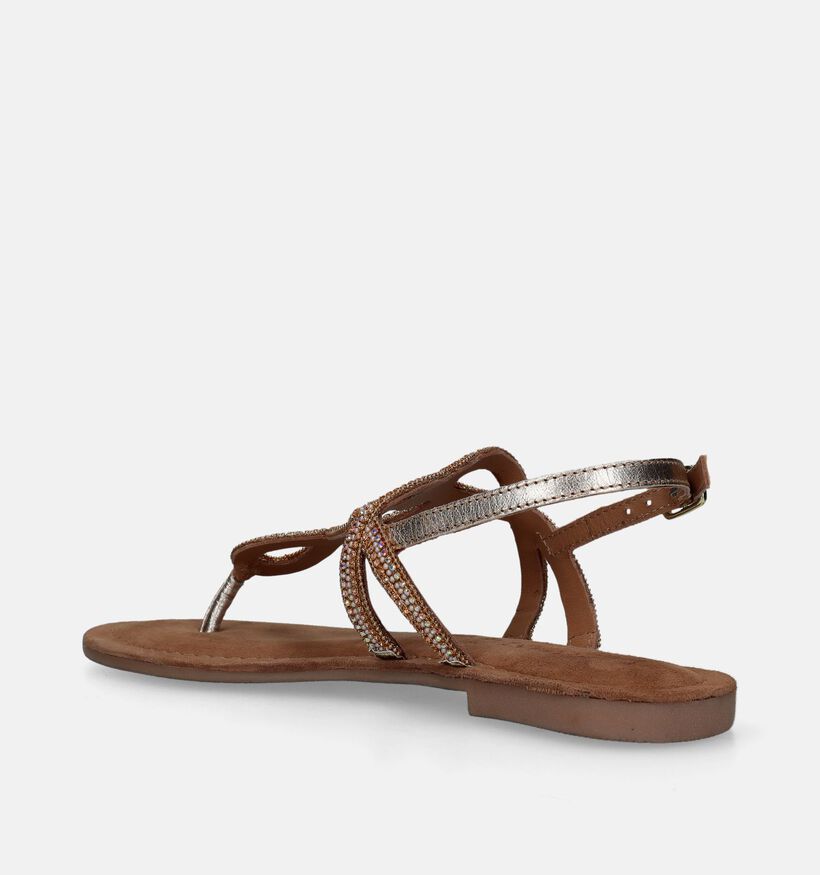 Lazamani Gouden Sandalen voor dames (338383)
