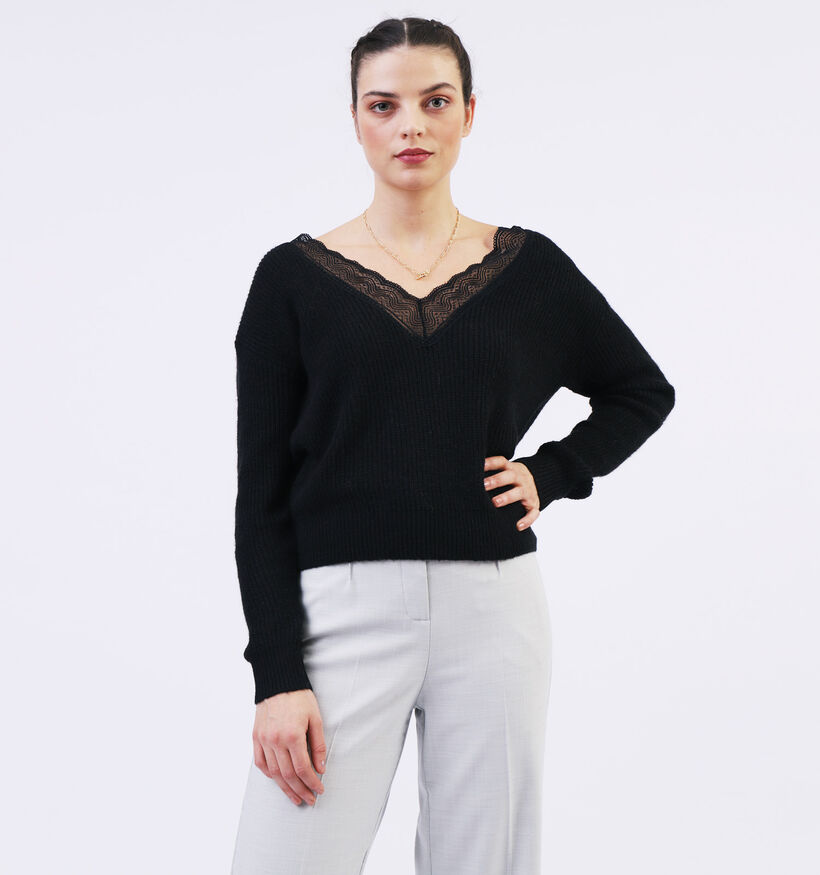 Vila Good Pull en Noir pour femmes (317872)