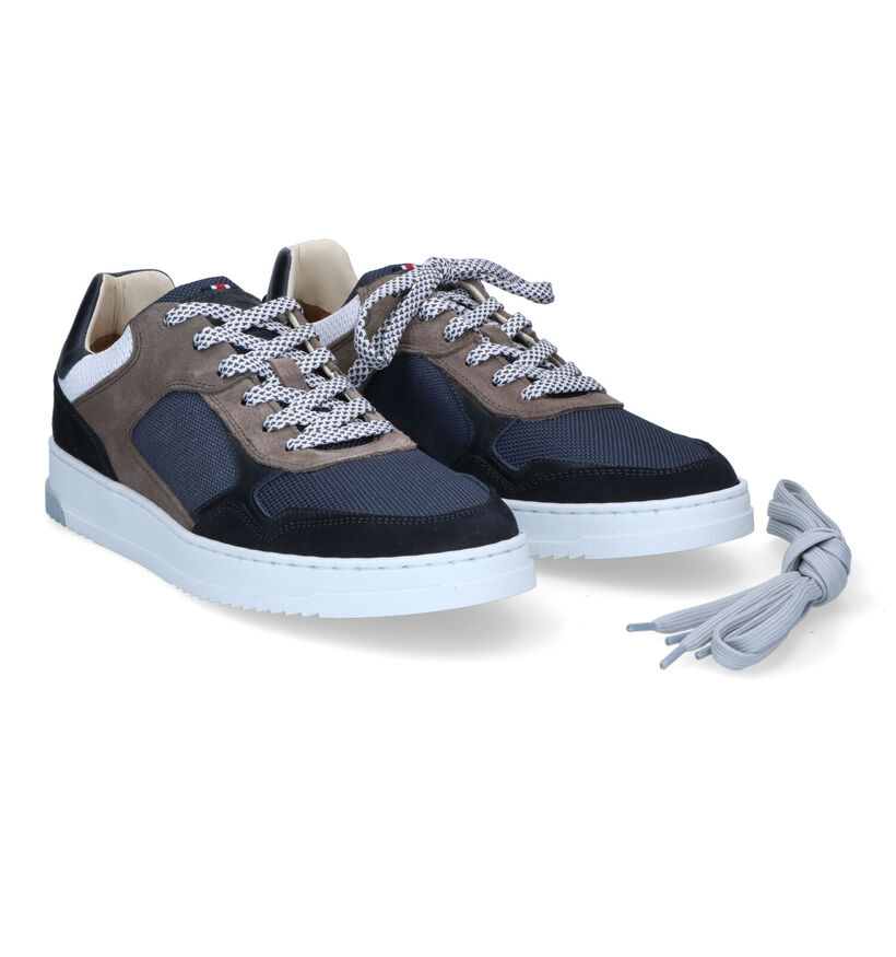 Bullboxer Chaussures à lacets en Bleu foncé pour hommes (305745) - pour semelles orthopédiques