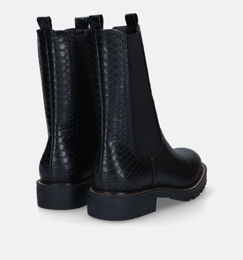 Poelman Bottines Chelsea en Noir pour femmes (332743)