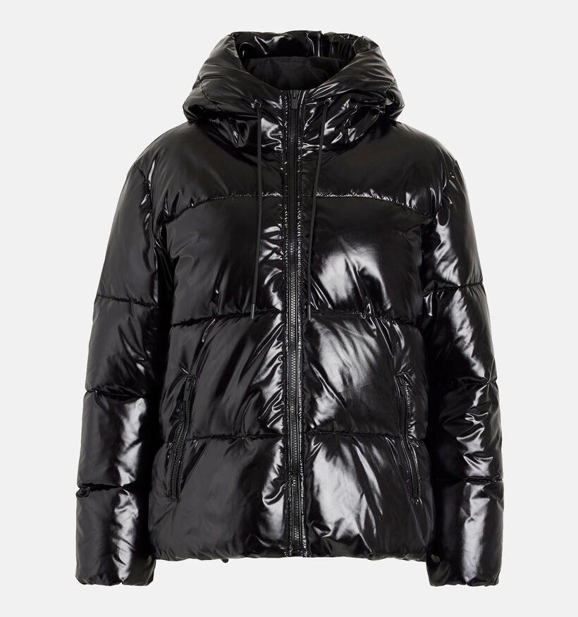 Vila Buda Zwarte Puffer jas voor dames (332092)