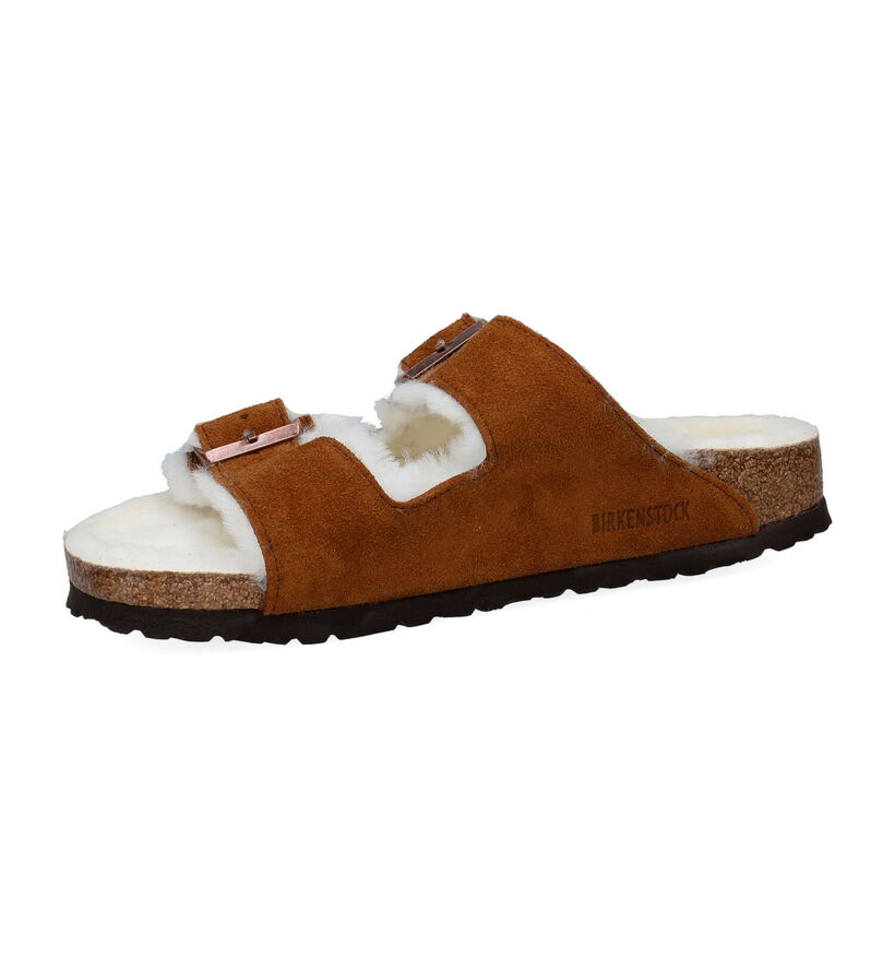 Birkenstock Arizona Grijze Slippers voor heren (330622)