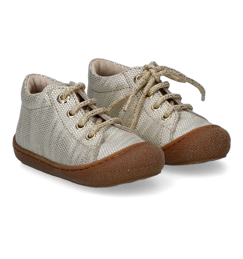 Naturino Cocoon Gouden Babyschoenen voor meisjes (331569) - geschikt voor steunzolen