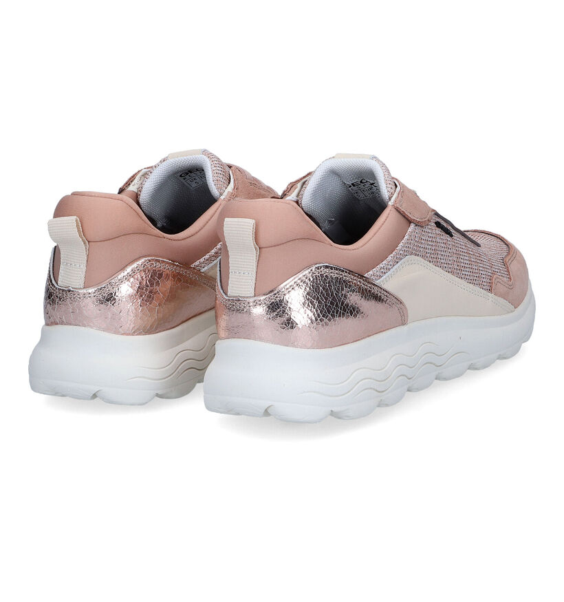 Geox Spherica Baskets en Rose pour femmes (303532) - pour semelles orthopédiques