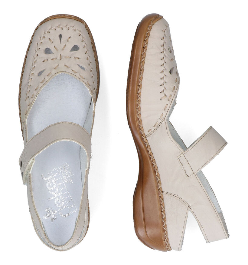 Rieker Beige Instappers voor dames (323564)