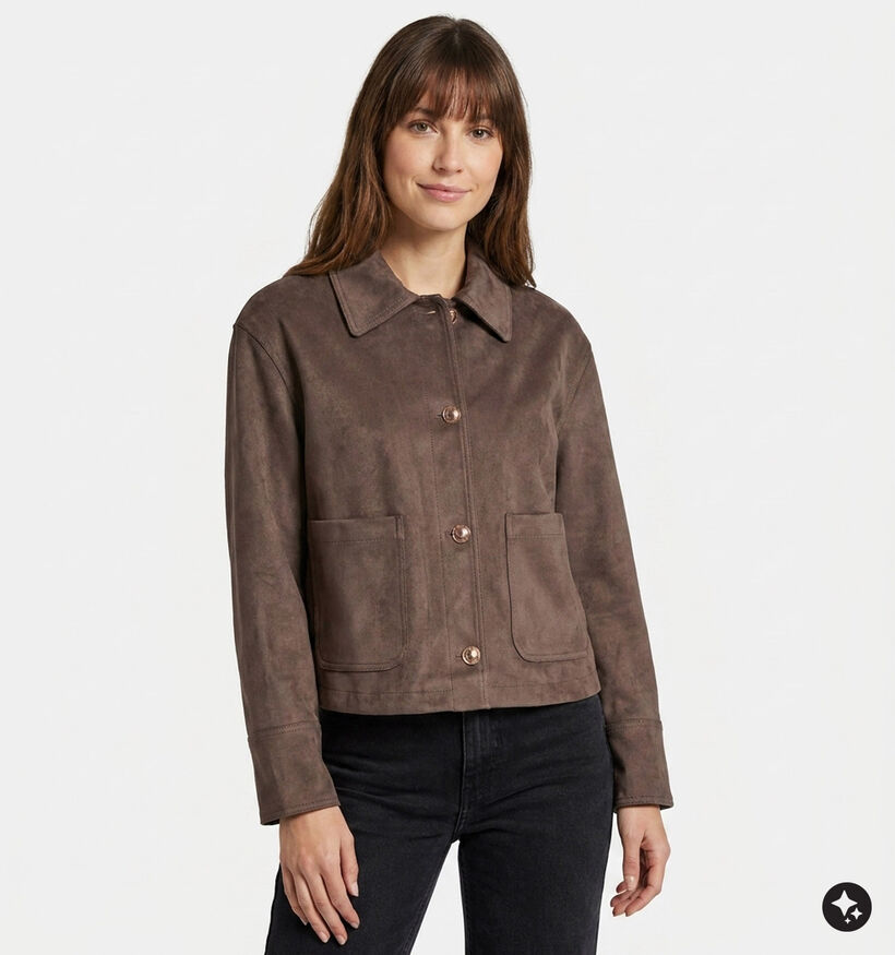 Guess Manteau court en Marron pour femmes (375887)