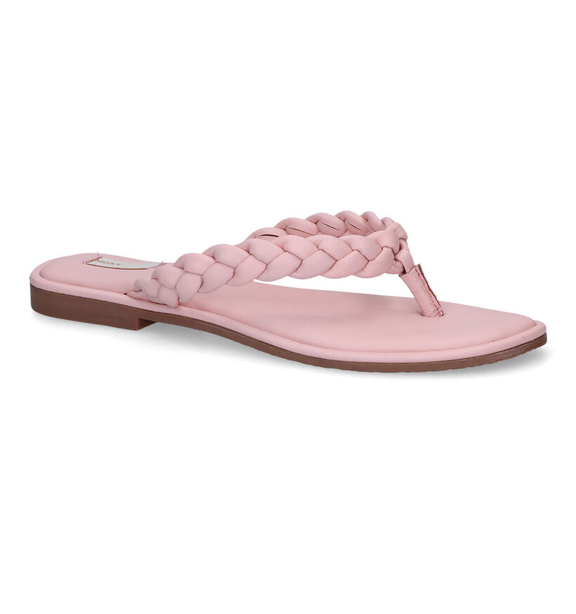 Mexx Joya Tongs en Rosé en cuir (303564)