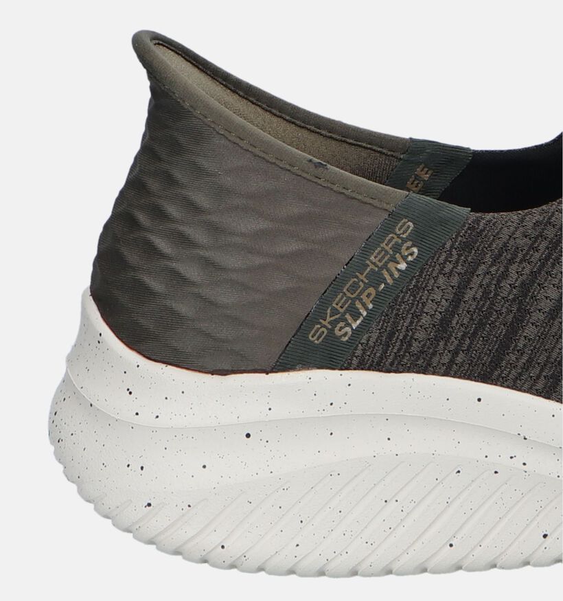 Skechers Ultra Flex 3.0 Righte Away Zwarte Slip-ins voor heren (343944) - geschikt voor steunzolen