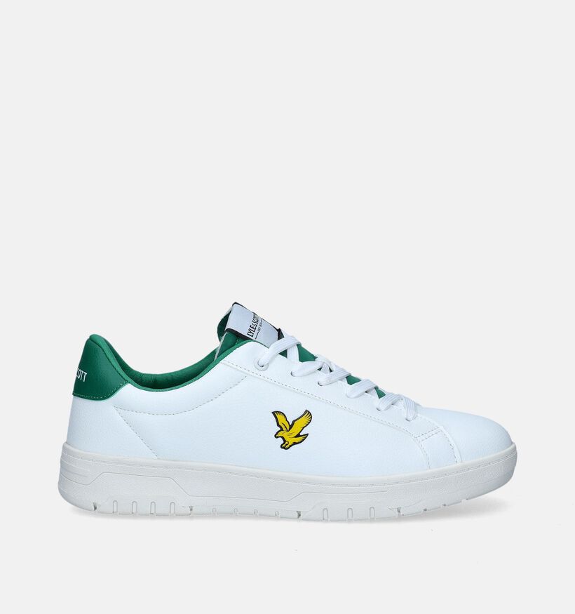 Lyle & Scott Evanton Cup Low Chaussures à lacets en Blanc pour hommes (356124) - pour semelles orthopédiques