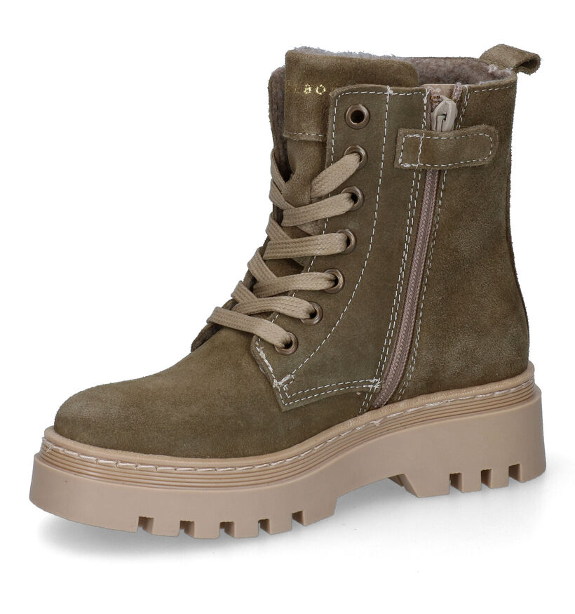 Bullboxer Bottines robustes en Cognac en nubuck (325290)