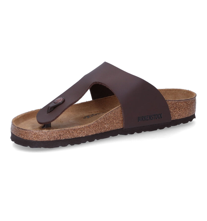 Birkenstock Ramses Zwarte Teenslippers voor heren (322799)