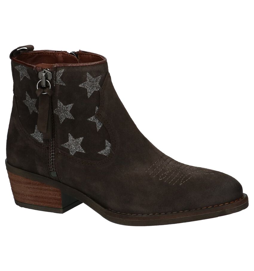 Bruine Alpe Boots Met Sterrenprint alpe kopen in de aanbieding