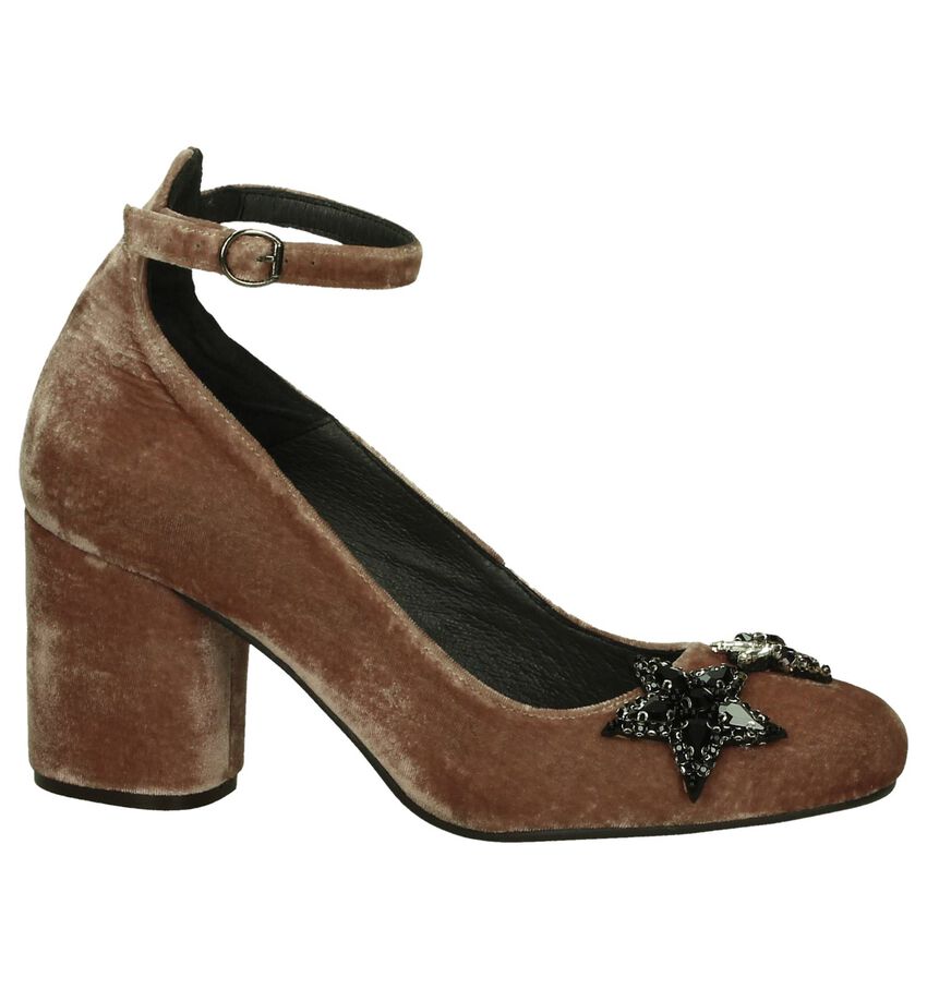 Elysess Roze Pumps Met Bandje elysess kopen in de aanbieding