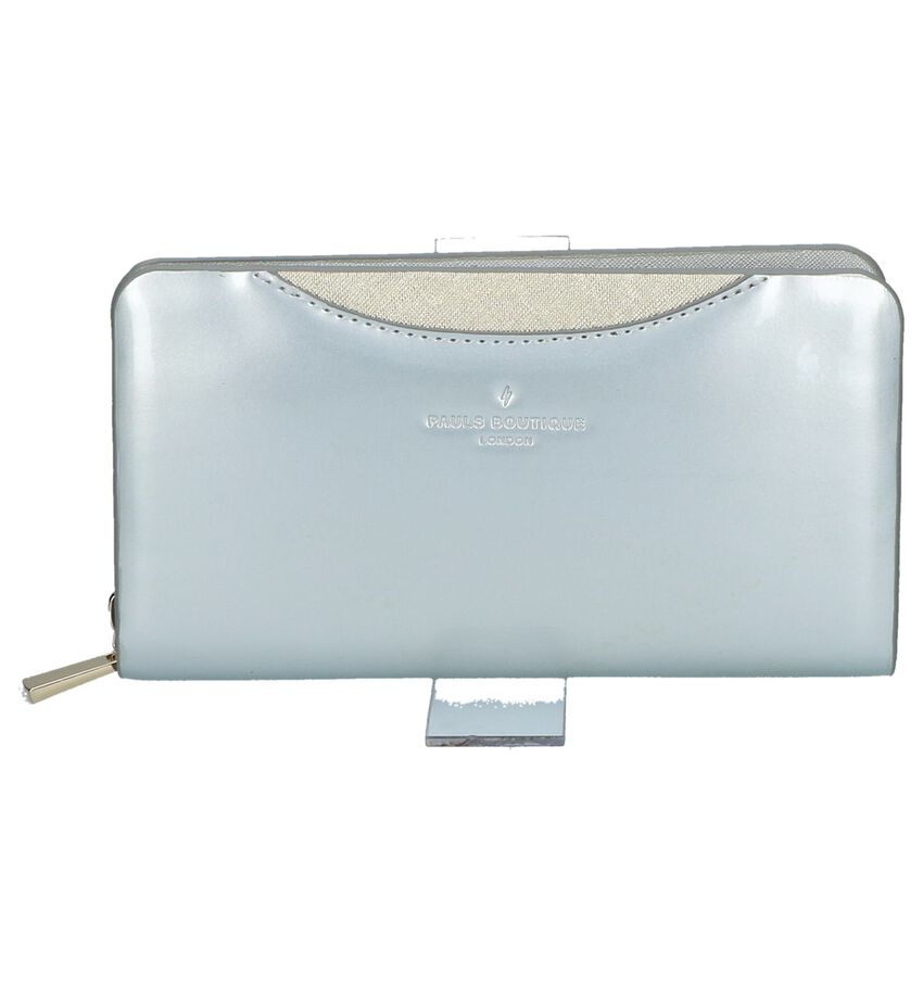 Ritsportemonnee Pauls Boutique Carla Zilver pauls boutique kopen in de aanbieding