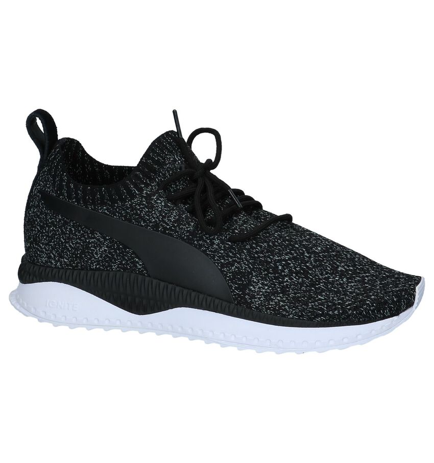 Puma Zwarte Lage Sportieve Sneakers puma kopen in de aanbieding