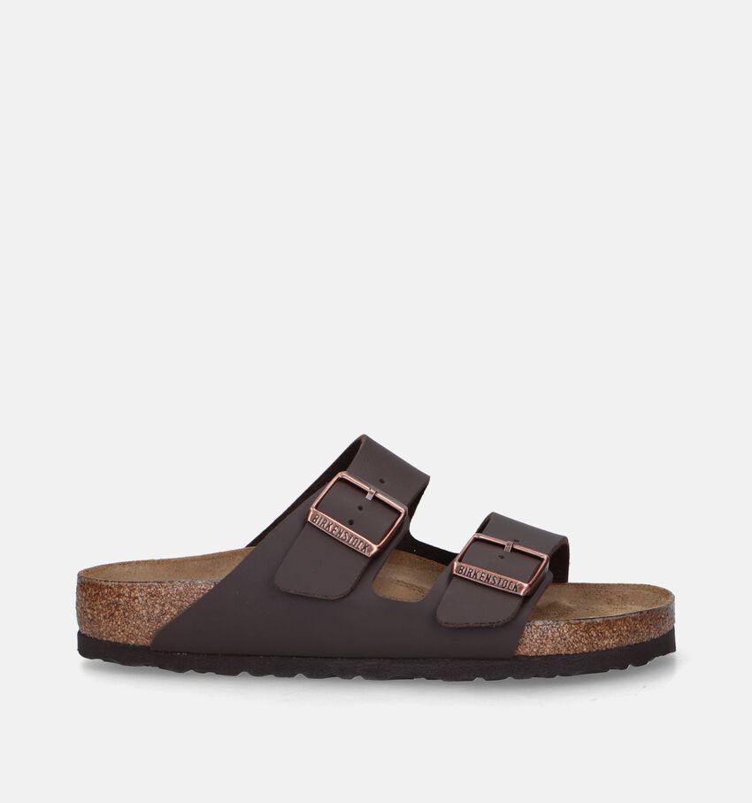 Birkenstock Arizona Donker Bruine Slippers