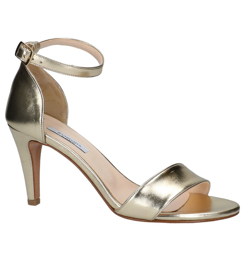 Gouden Geklede Sandalen Lamour lamour kopen in de aanbieding
