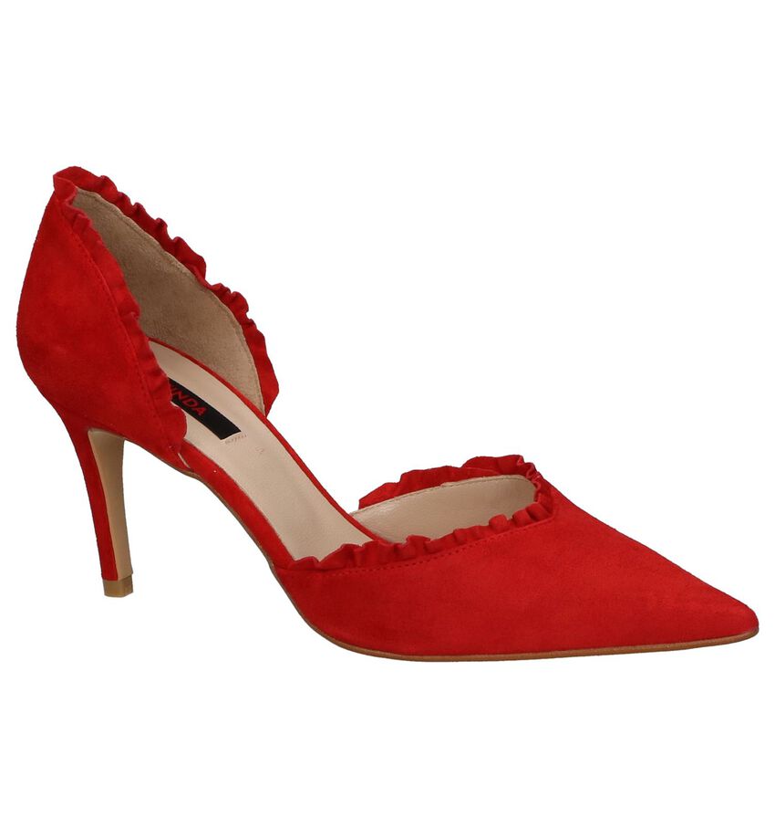 Zinda Rode Pumps Met Hoge Hak zinda kopen in de aanbieding Zinda Rode Pumps Met Hoge Hak zinda kopen in de aanbieding