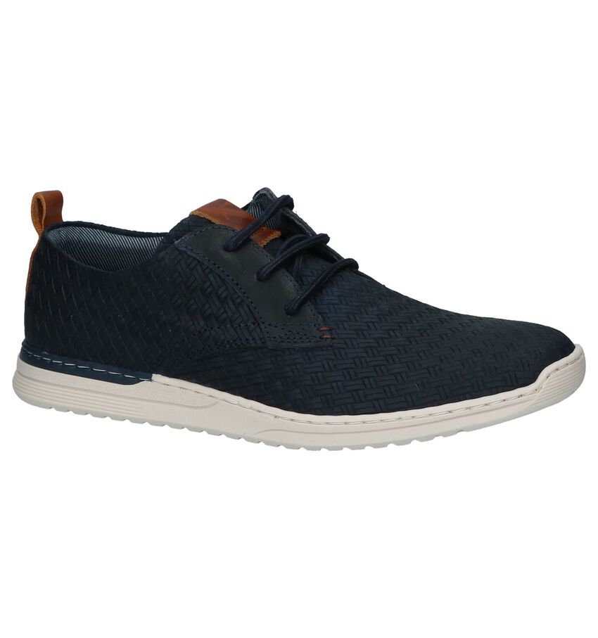 Casual Schoenen Met Veter Blauw Bullboxer bullboxer kopen in de aanbieding