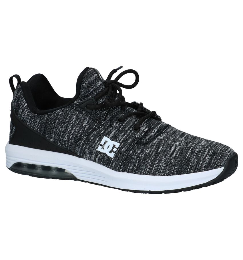Donkergrijze Dc Shoes Heathrow Ia Le Sneakers dc shoes kopen in de aanbieding