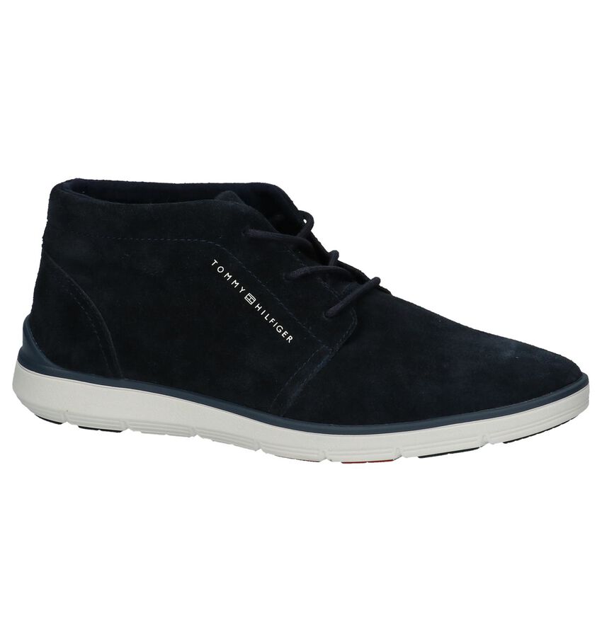 Donkerblauwe Geklede Boots Tommy Hilfiger Lightweight tommy hilfiger kopen in de aanbieding
