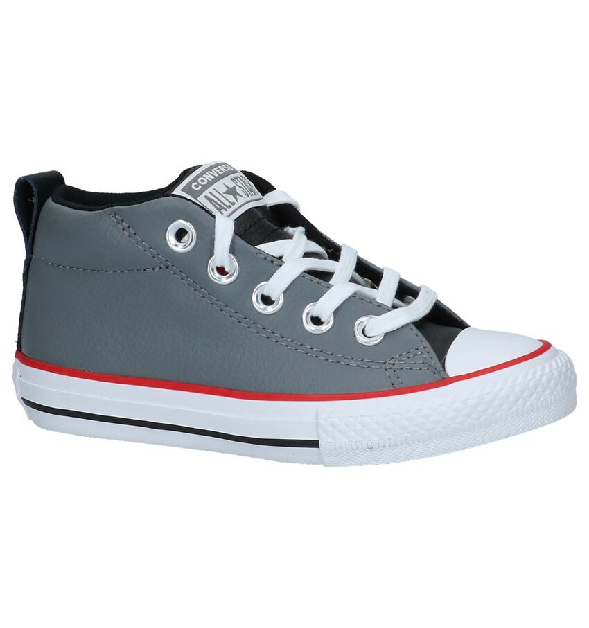 Grijze Hoge Sneakers Converse Chuck Taylor As Street converse kopen in de aanbieding