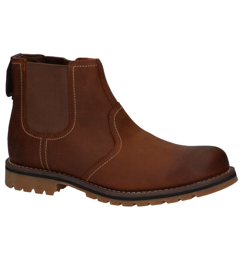 Timberland Larchmont Bruine Chelsea Boots timberland kopen in de aanbieding