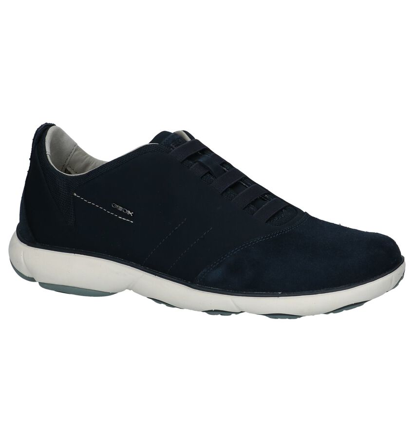 Donkerblauwe Casual Instappers Geox geox kopen in de aanbieding Donkerblauwe Casual Instappers Geox geox kopen in de aanbieding