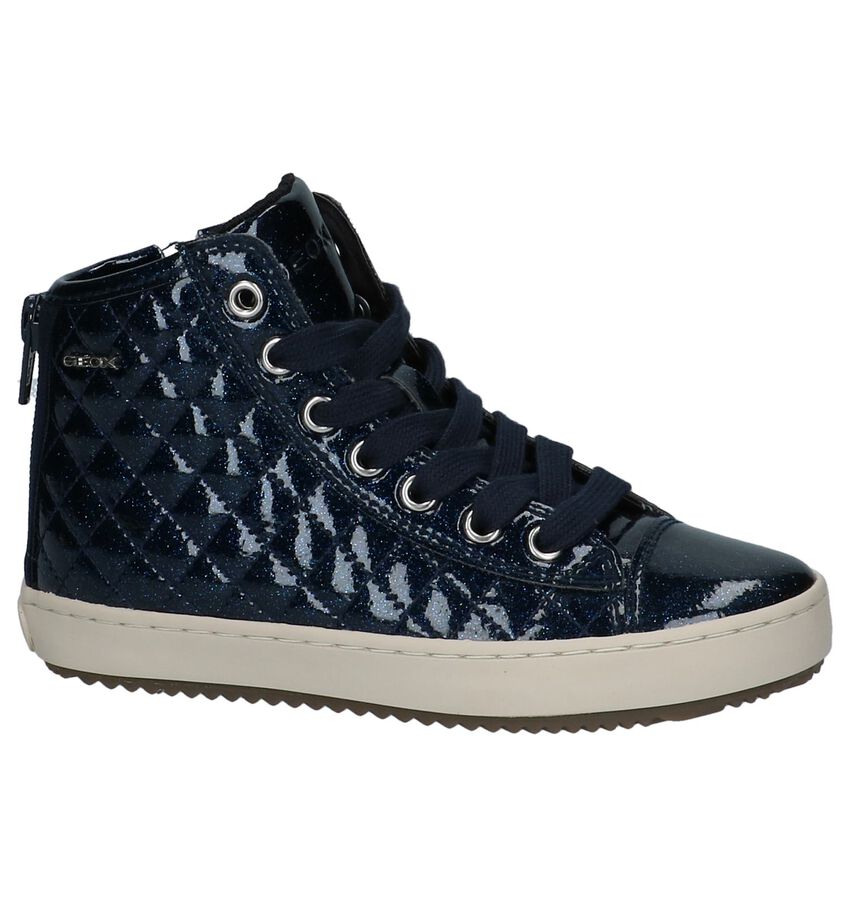 Geox Donker Blauwe Hoge Sneakers geox kopen in de aanbieding Geox Donker Blauwe Hoge Sneakers geox kopen in de aanbieding