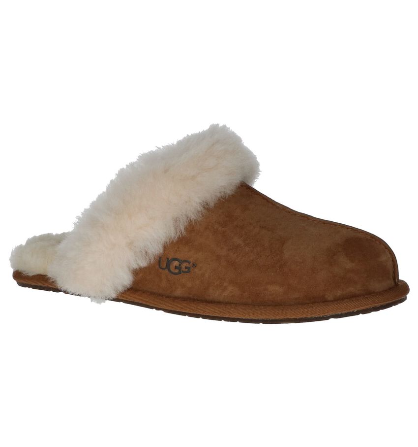 Cognac Pantoffels Ugg Scufette ugg kopen in de aanbieding