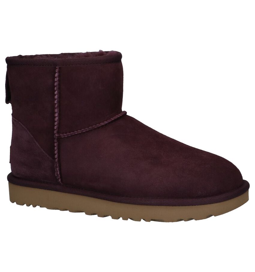 Paarse Boots Ugg Classic Mini Ii ugg kopen in de aanbieding Paarse Boots Ugg Classic Mini Ii ugg kopen in de aanbieding