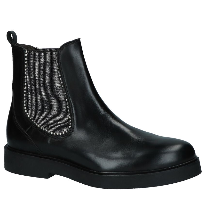 Paola Ferri Zwarte Chelsea Boots paola ferri kopen in de aanbieding