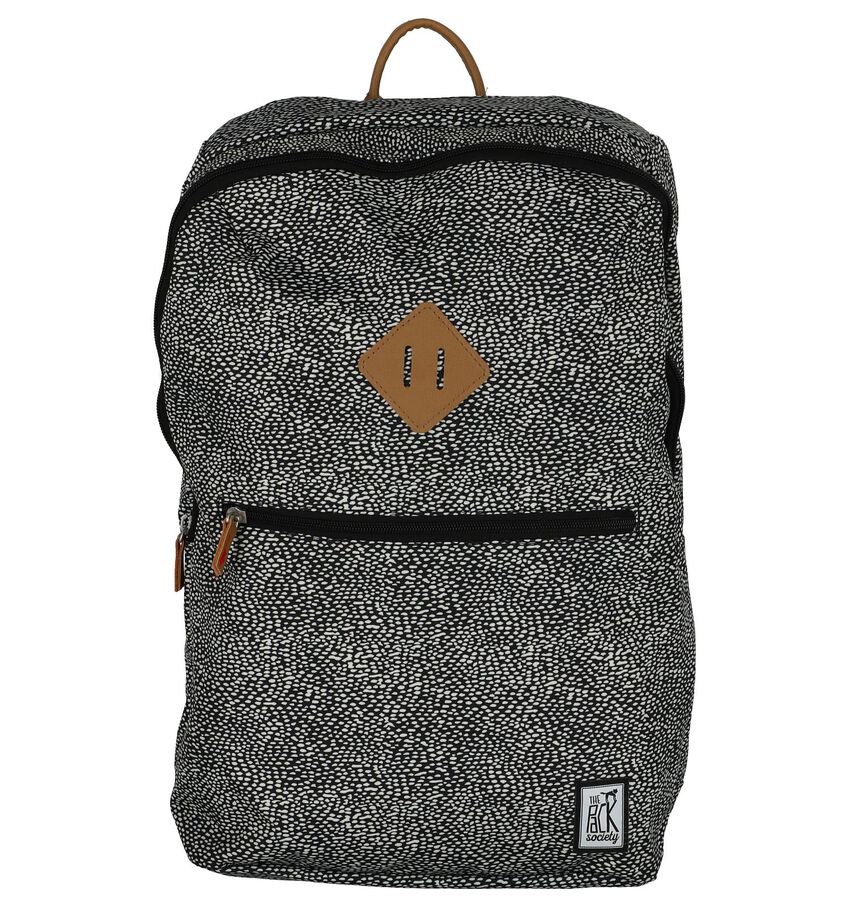 The Pack Society Zwarte Rugzak Met Laptopvak the pack society kopen in de aanbieding