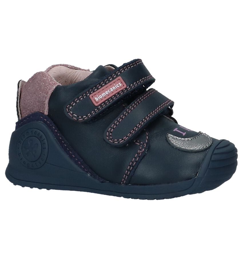 Biomecanics Donker Blauwe Schoentjes Met Velcro biomecanics kopen in de aanbieding