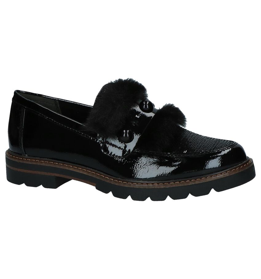 Zwarte Geklede Mocassins Marco Tozzi marco tozzi kopen in de aanbieding