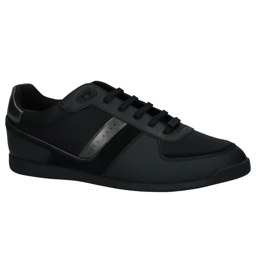 Hugo Boss Glaze Zwarte Veterschoen hugo boss kopen in de aanbieding