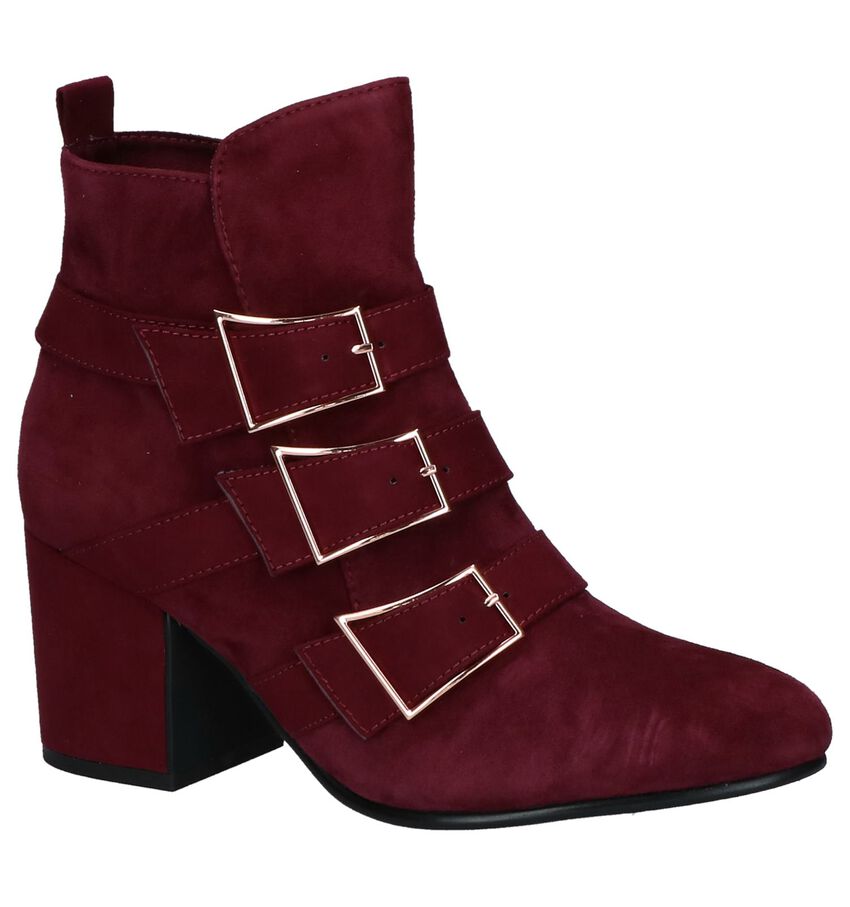Tamaris Marcel Ostertag Enkellaarzen Bordeaux tamaris kopen in de aanbieding Tamaris Marcel Ostertag Enkellaarzen Bordeaux tamaris kopen in de aanbieding