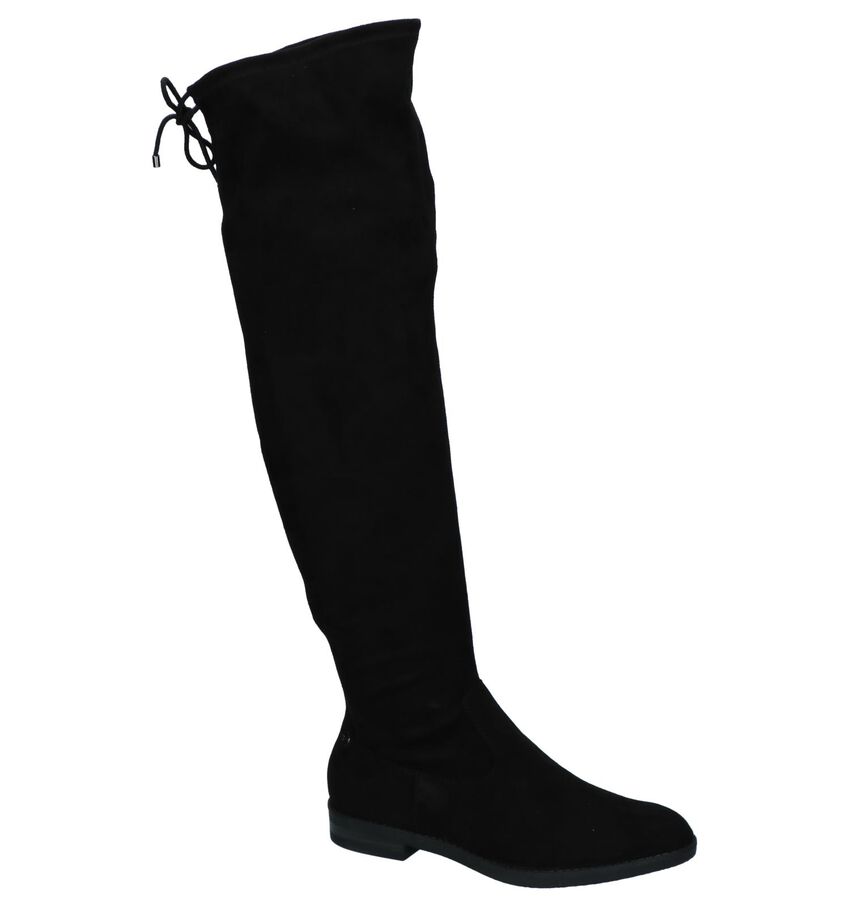 Zwarte Lange Laarzen Met Stretch Tamaris Touch It tamaris kopen in de aanbieding
