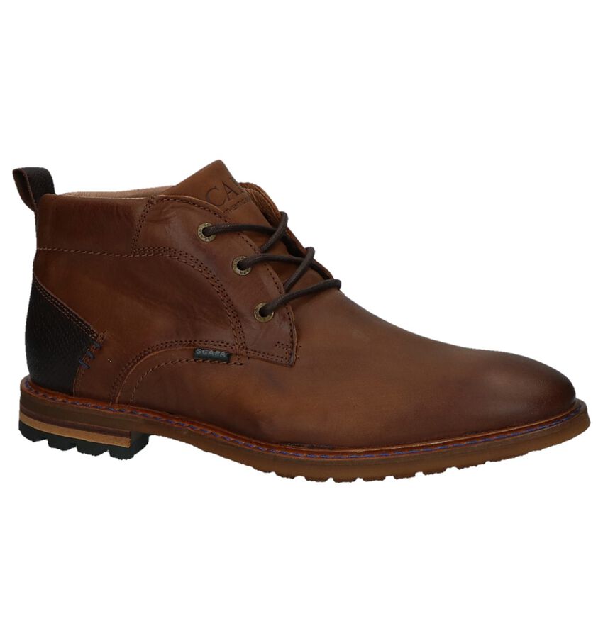 Donkerbruine Boots Met Veters Scapa scapa kopen in de aanbieding Donkerbruine Boots Met Veters Scapa scapa kopen in de aanbieding