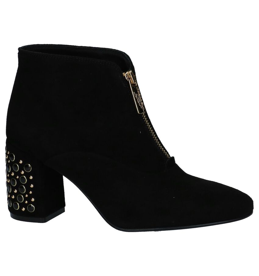 Zwarte Geklede Enkellaarzen Met Studs Tosca Blu Studio tosca blu kopen in de aanbieding Zwarte Geklede Enkellaarzen Met Studs Tosca Blu Studio tosca blu kopen in de aanbieding