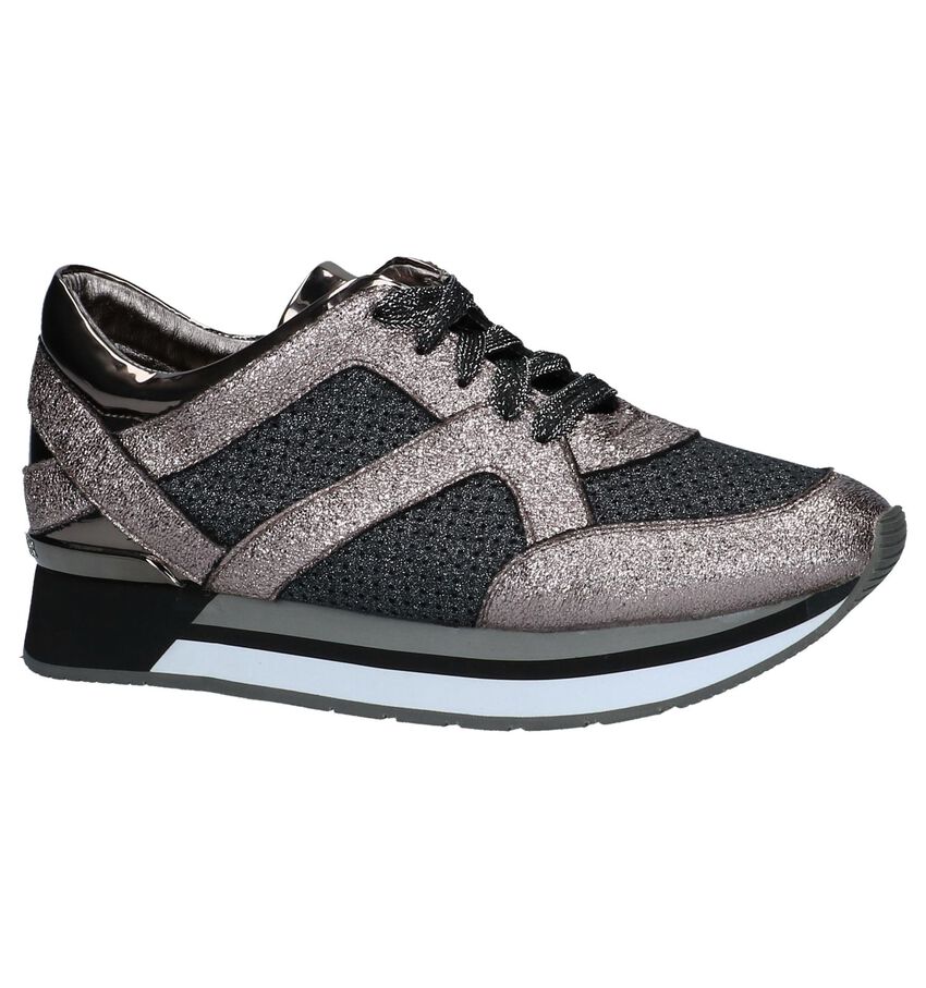 Uma Parker Sneakers Zilver uma parker kopen in de aanbieding