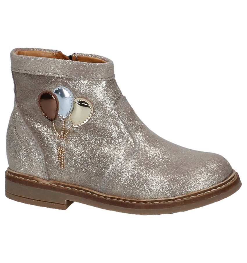 Gouden Korte Laarsjes Pom Dapi Retro Balloon pom dapi kopen in de aanbieding