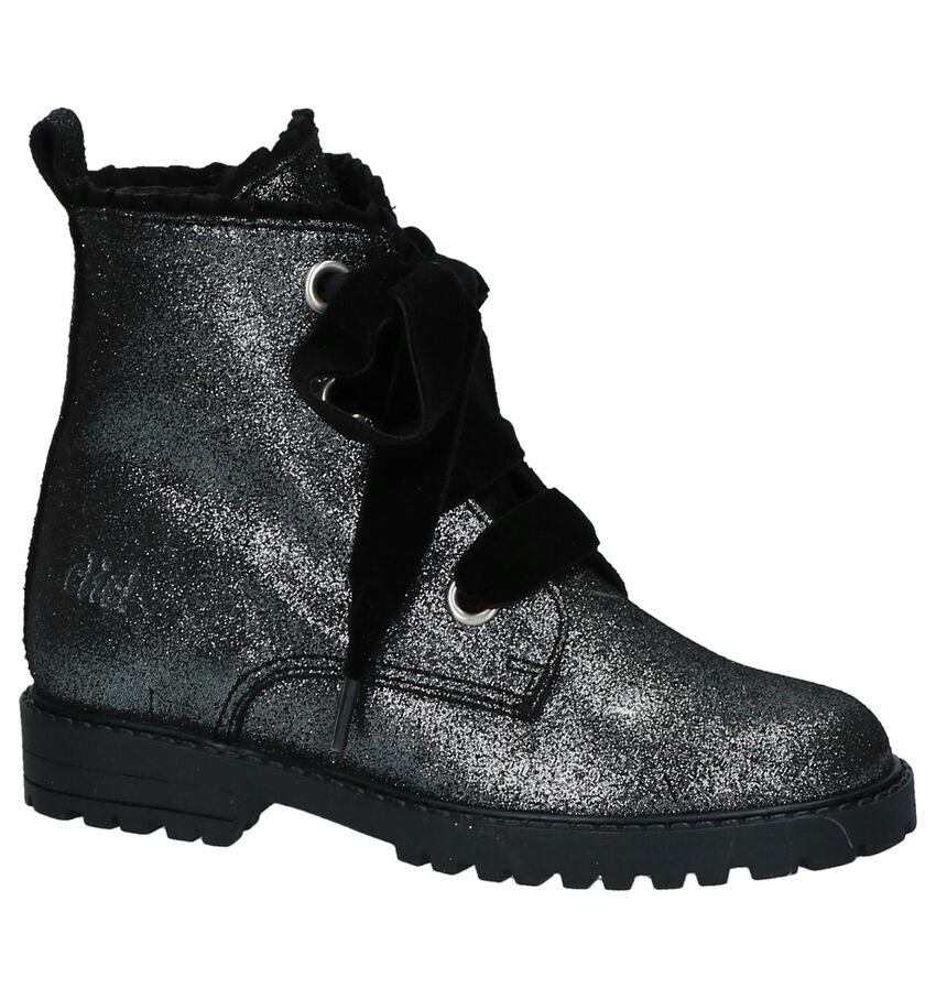 Zilveren Boots Ritsveter Clic clic kopen in de aanbieding