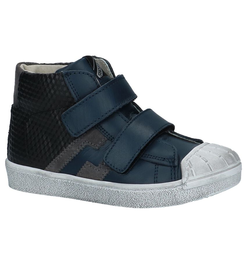 Donkerblauwe Hoge Sneakers Shoeb76 shoeb76 kopen in de aanbieding