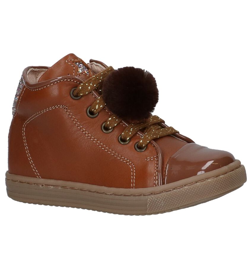 K3 Cognac Hoge Schoentjes Met Ritsveter k3 kopen in de aanbieding