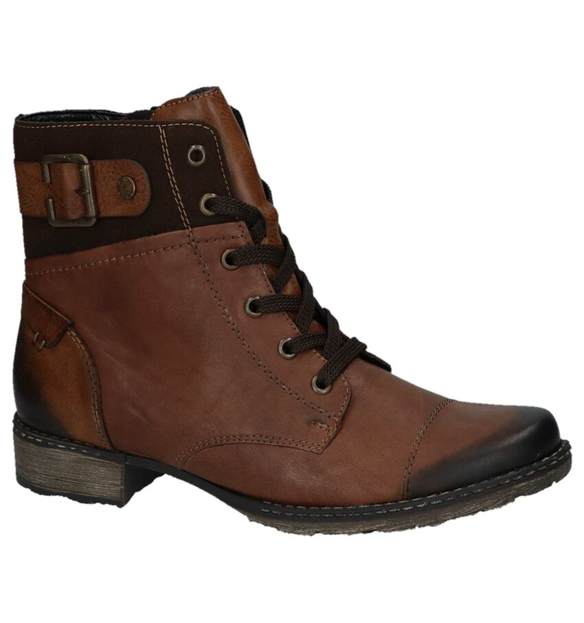 Remonte Cognac Bottines remonte kopen in de aanbieding
